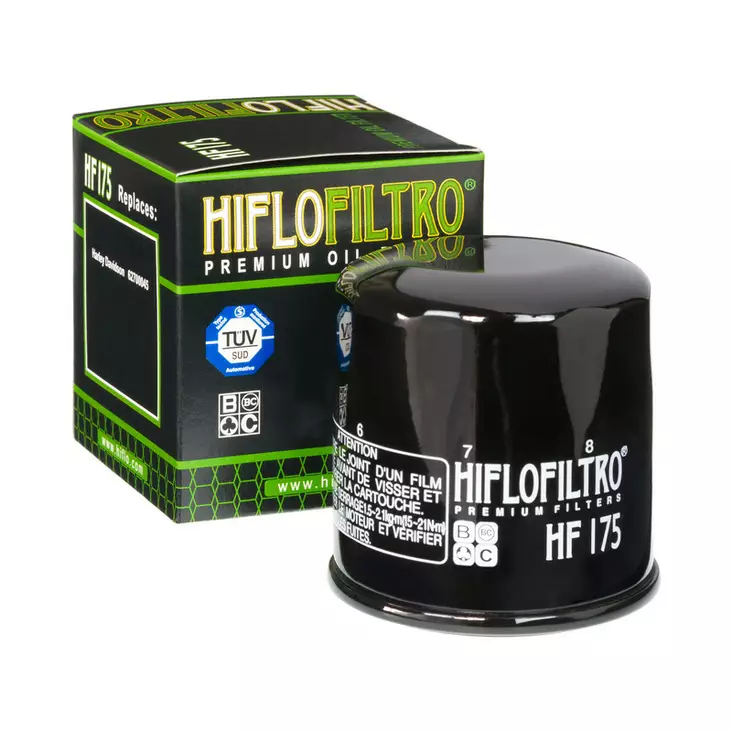 Moottoripyörän öljynsuodatin HiFlo HF175 - Moottoripyörän öljynsuodattimet - 824225110753 - 2