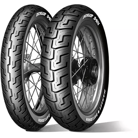 Moottoripyörän rengas Dunlop D401F 100/90-19 57H - Moottoripyörän renkaat 19" - 4038526359193 - 2