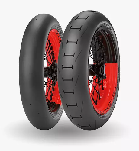 Moottoripyörän rengas Metzeler 165/55R17 RACETEC SM K0 - Moottoripyörän renkaat 17" - 8019227273083 - 2
