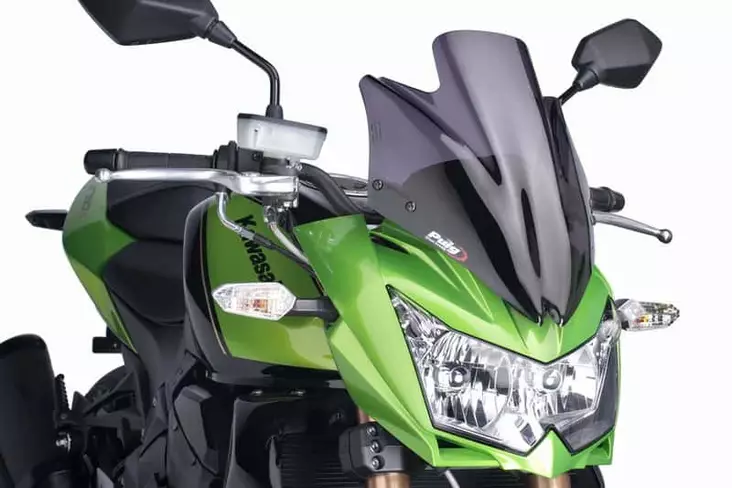 Moottoripyörän tuulisuoja Puig Winds.Next Generation Kawasaki Z750 07-12/R 11-12' - Moottoripyörän tuulisuojat ja visiirit - 4523000000703 - 2