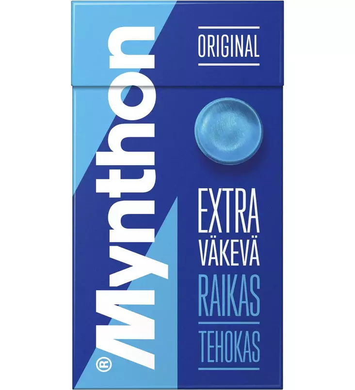 mynthon väkevä 39g pastilli - Pastillit ja purukumit - 6420256015193 - 1