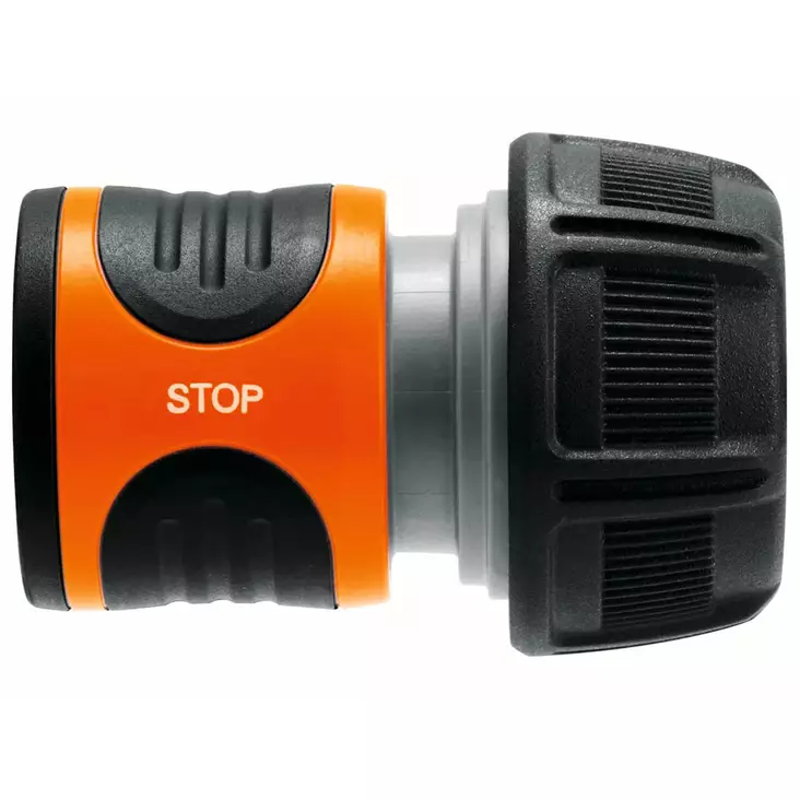 Gardena ogs sulkuliitin vesihanan päähän pysäyttää veden virtauksen kun kastelulaite irroitetaan - Vesiletkuliittimet - 4078500011723 - 1