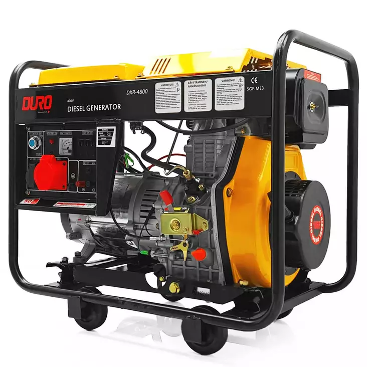 diesel aggregaatti 5kW 400V duro - Aggregaatit - 6438168093703 - 1