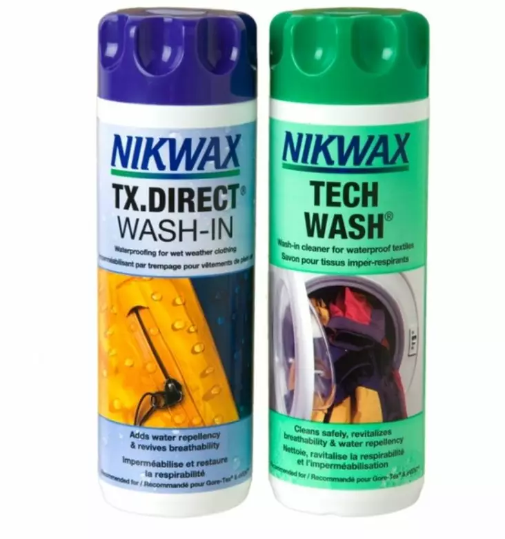 Pakkaus Nikwax Tech Wash/TX.Direct 300 ml - Spray puhdistus- ja voiteluaineet - 5020716010303 - 2