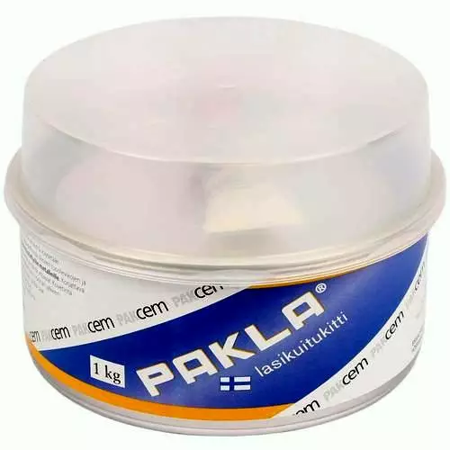 Pakla lasikuitukitti 1 kg - Veneen korjauskitit ja venekuidut - 6411690003303 - 1