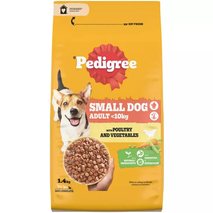 Pedigree small dog koiran kuivaruoka 1,4 kg - Koiran kuivaruoka - 4008429172823 - 1