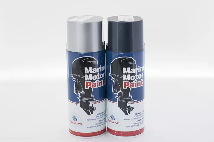 Perämoottorimaali 400ml Evinrude Blue - Maalit ja spray-maalit - 8033137008733 - 2