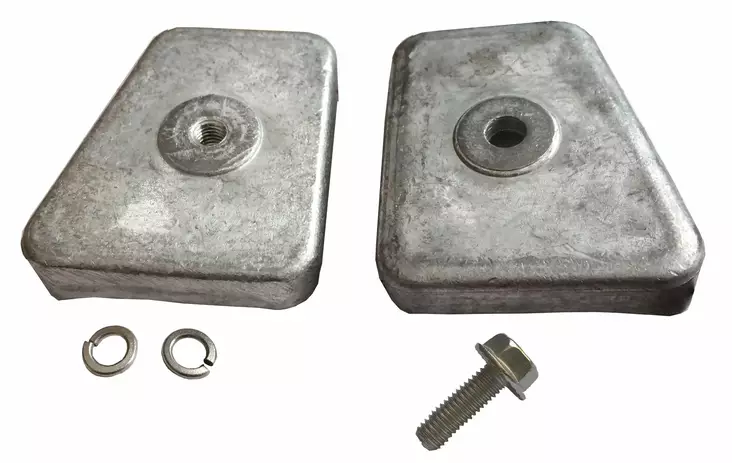 Perf metals anodi Gearcase Johnson/Evinrude - Veneen anodit - 870648003943 - 1
