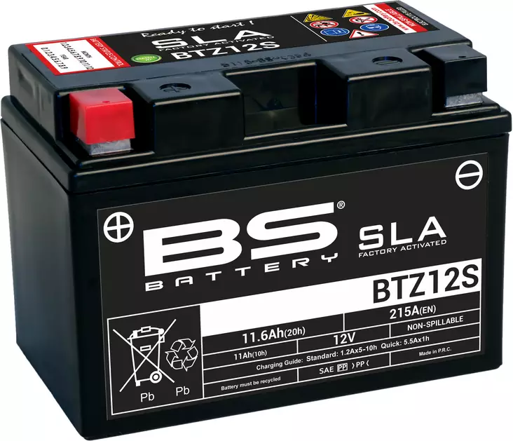 Pienkoneakku BS Battery BTZ12S (FA) SLA 4,025kg - Pienkoneakut 10-30Ah - 3661451001373 - 2