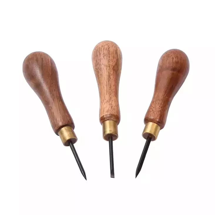 Finbullet piikkisarja puukahvalla 3 osaa - Lastat ja skrapat - 6438152013823 - 1