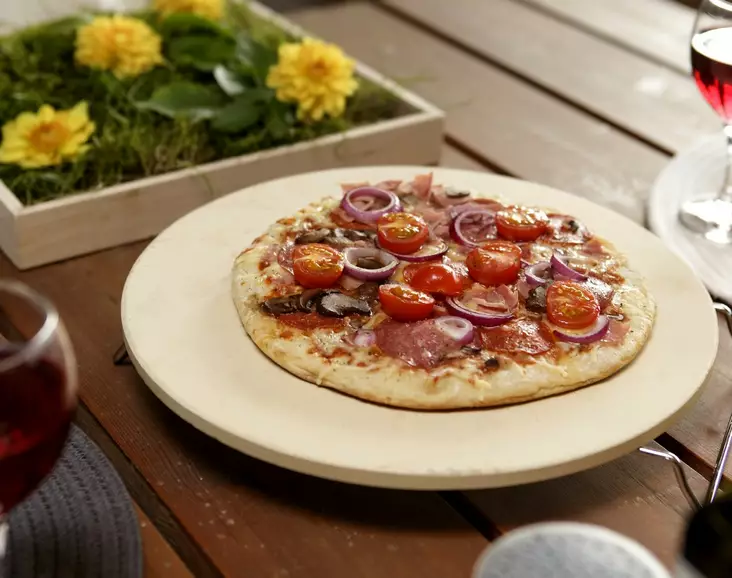 pitsan paistokivi - Grillausritilät, halstarit ja pizzakivet - 6410412739773 - 5