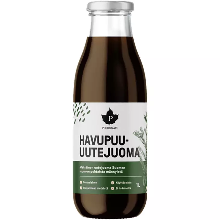 Puhdistamon havupuu uutejuoma 1 l pullo - Herkut ja juomat - 6430039221673 - 1