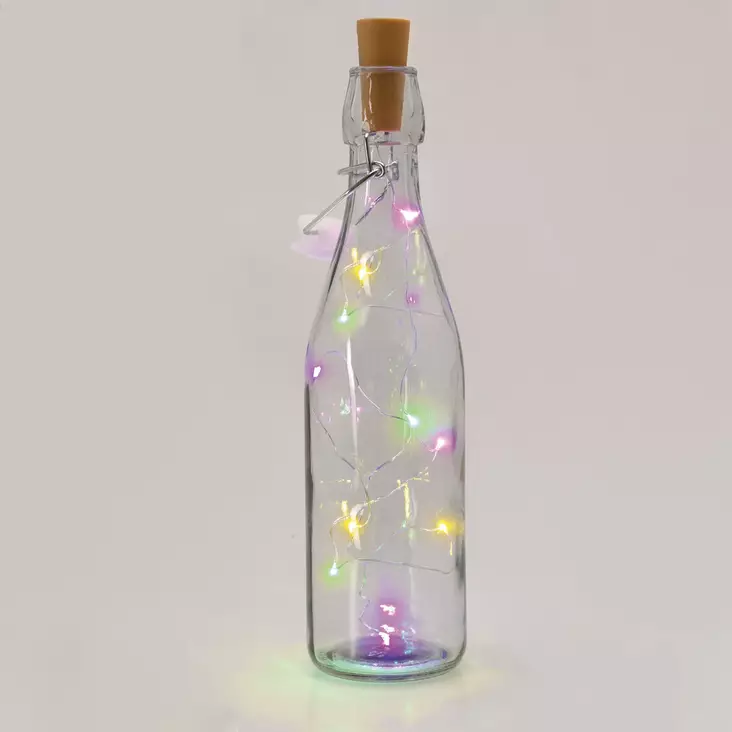 Värikäs pullovalo paristoilla - Paristovalosarjat - 8719987286193 - 1