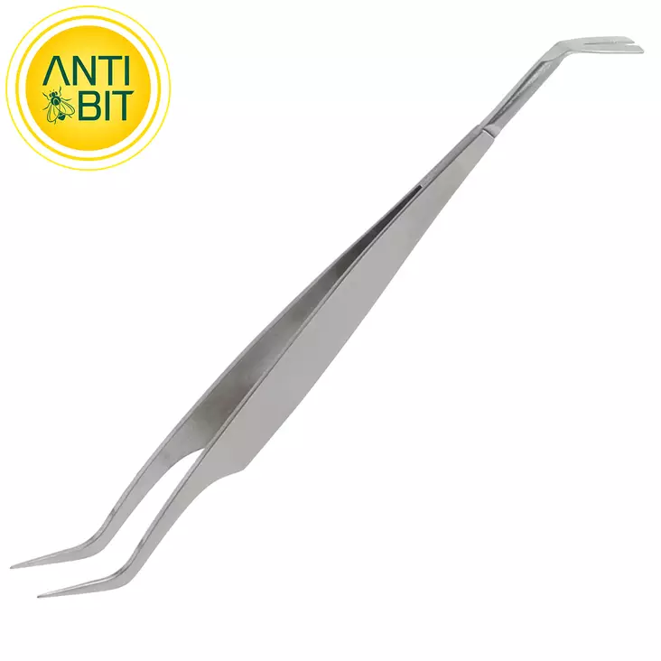 punkkipihti ja pinsetit ruostumaton teräs - Muurahaismyrkyt ja tuholaiskarkotteet - 6410416024813 - 1