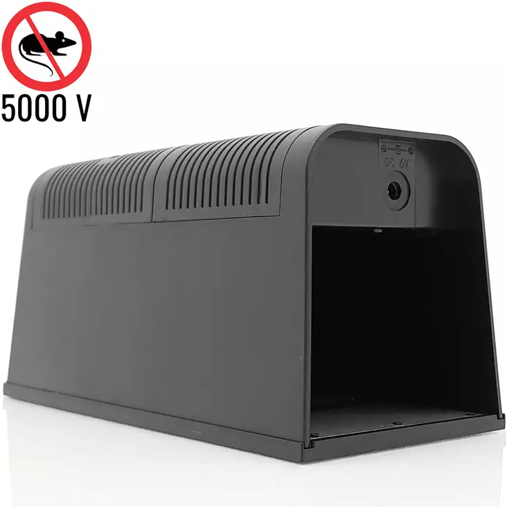 sähköinen hiirenloukku 5000V paristokäyttöinen - Karkottimet ja loukut - 6438168111063 - 1