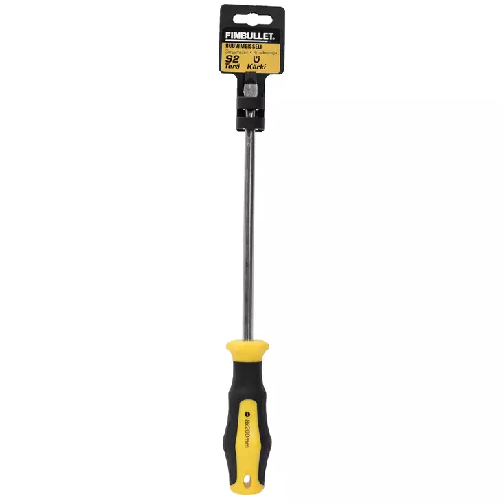 Ruuvimeisseli sl8 x 200mm magneettinen talttapää kärki - Ruuvimeisselit - 6438152040553 - 1