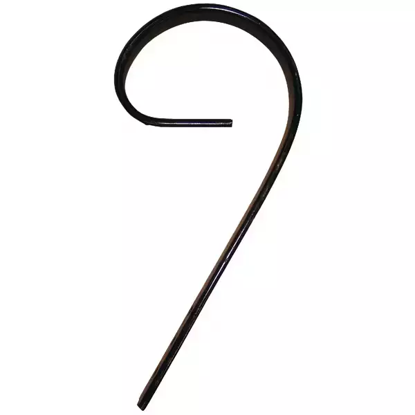 S piikki 45x10x510mm ilman kärkeä - Työkoneen lisävarusteet - 8719493229943 - 1