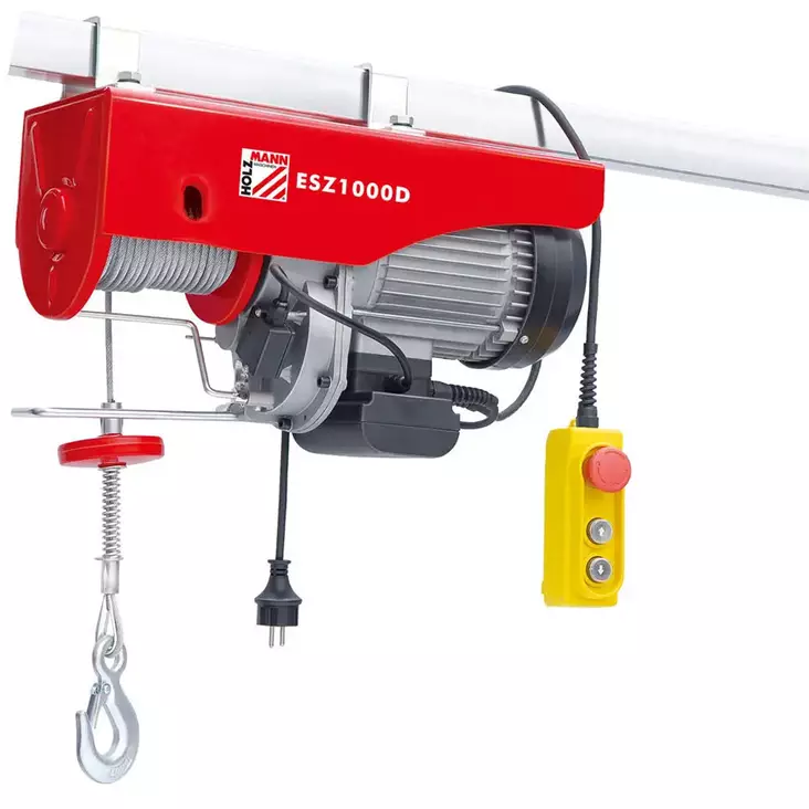 Holzmann esz1000d sähkötalja 1000kg - Sähkövinssit 230V - 9120058376153 - 1