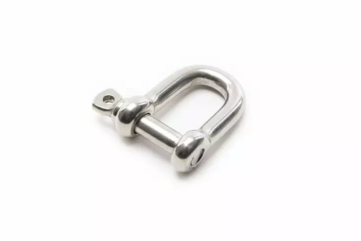 Qvarken Sakkeli D-malli AISI 316 6mm - Vene sakkelit, kiinnityshaat ja koussit - 6438235219173 - 1