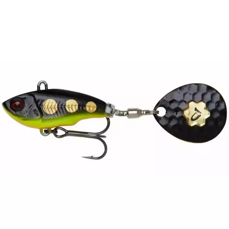 Savage gear fat tailspin lippauistin 6,5cm 16g black magic - Jigit - 5706301770653 - 1