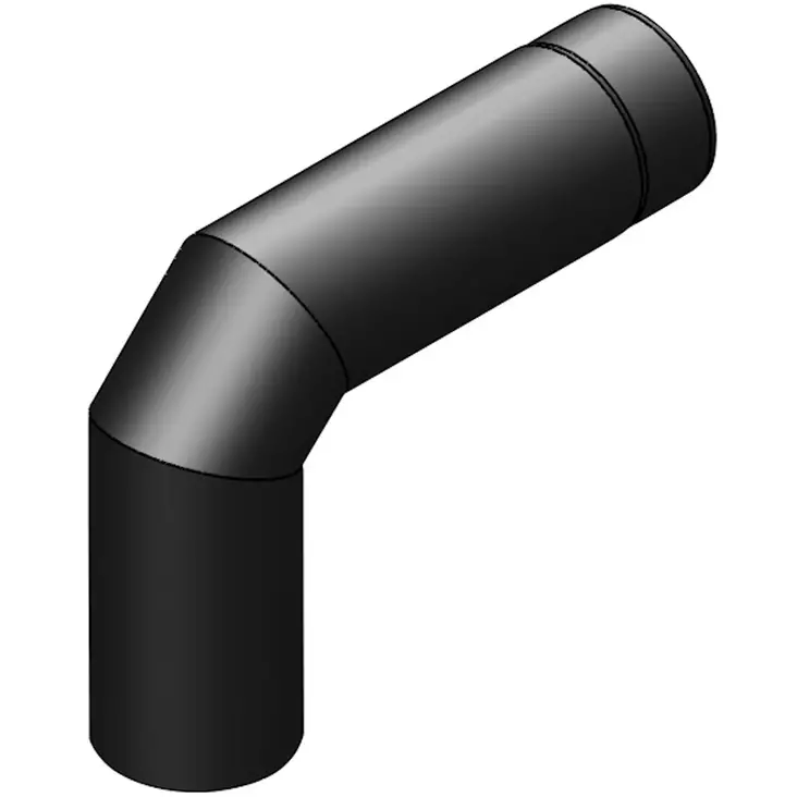 Jeremias hormimutka 90 astetta 115 mm - Piipputarvikkeet ja vedonparantajat - 5900856825503 - 1