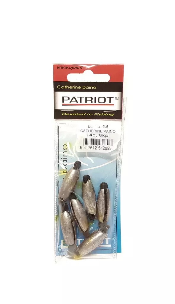 Siimapaino Catherine 14g 6kpl - Siimapainot ja uistinkoukut - 6417512512893 - 1