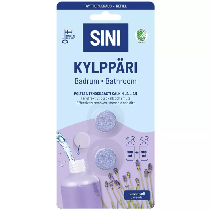 Sini kylpyhuoneen puhdistusaine - Puhdistusliinat ja pesusienet - 6423800070013 - 1