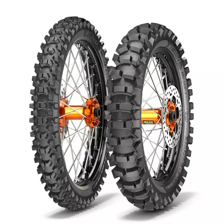Takarengas 140/80-18 Metzeler MC360 Mid Soft - Motocrosspyörän 18" renkaat - 6438471301953 - 2