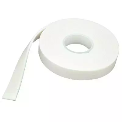 Teippi 2-puolinen 19mm x 1,5m valkoinen - Liukuesteteipit ja kakspuoliteipit - 8001814376673 - 1