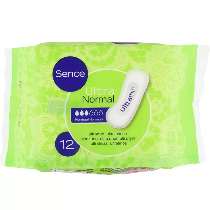 terveysside sence ultrathin normal 12kpl - Henkilökohtainen hygienia - 8718692411593 - 1
