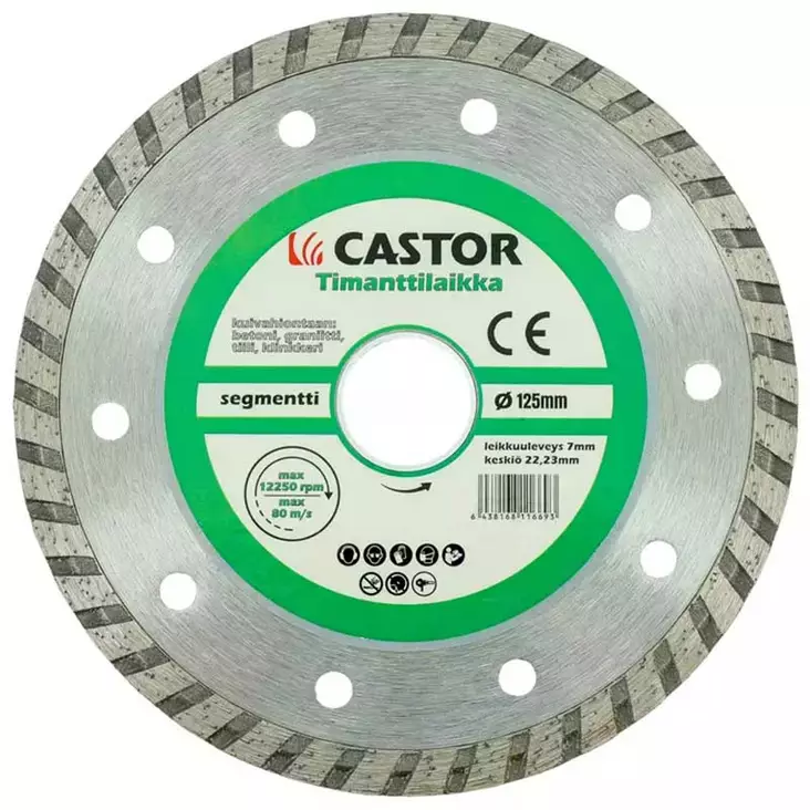 Timanttilaikka 125mm - Timanttilaikat ja betonihiomalaikat - 6438168116693 - 1