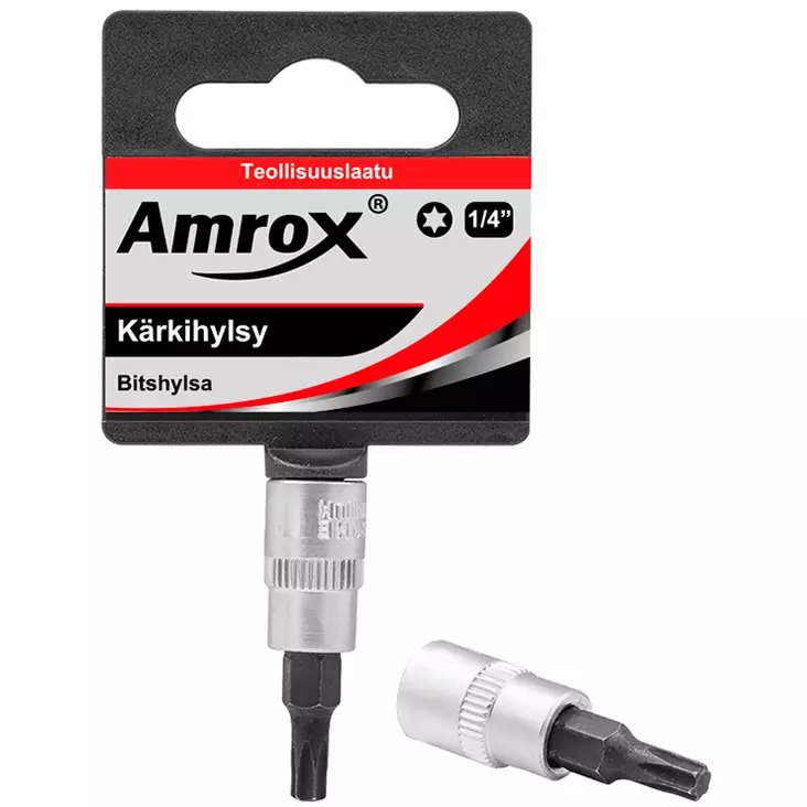 Torx kärkihylsy amorix - Hylsyt ja konehylsyt - 6420286909943 - 1