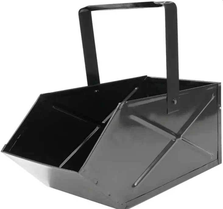 Tuhka-astia 42x23x21,5cm musta - Tuhkaämpärit ja sinkkiämpärit - 5906083729843 - 1