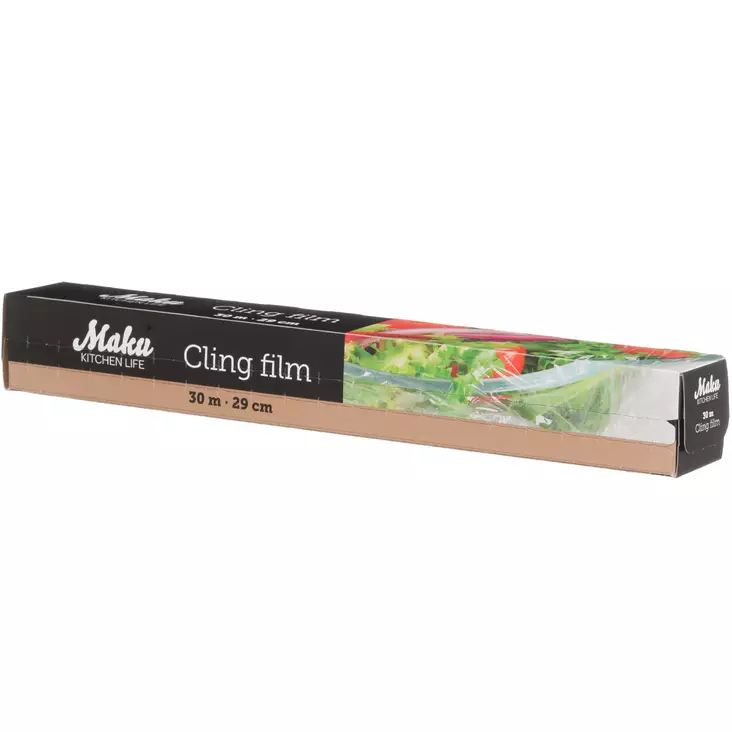 Tuorekelmu 30m keittiöön muovikelmu elintarvikkeille - Leivinpaperit ja foliot - 6410416265483 - 1