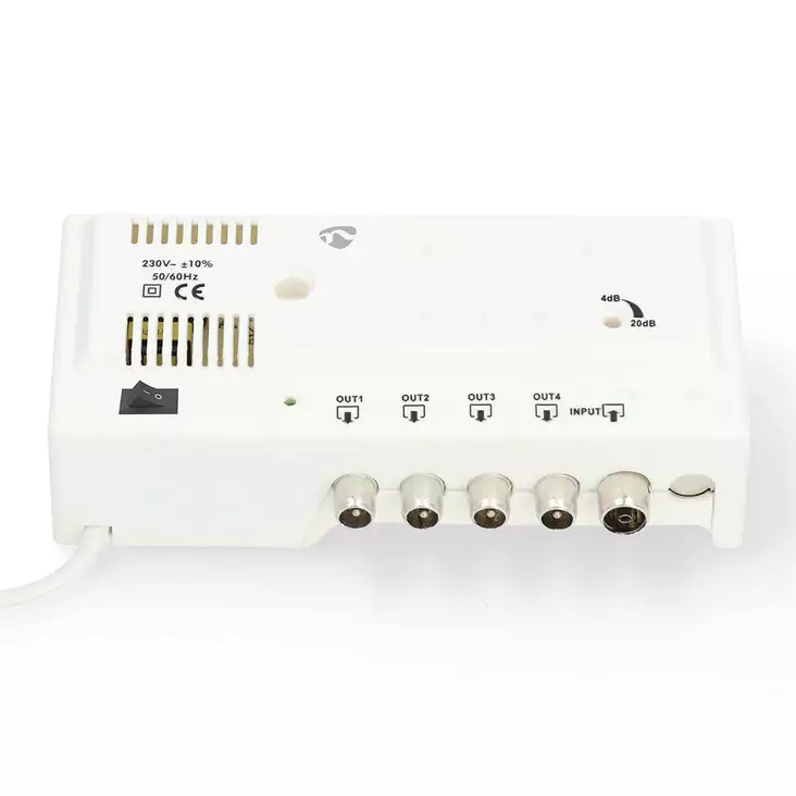 Nedis tv vahvistin vahvistuksensäädöllä - Audiolähettimet ja vahvistimet - 5412810469123 - 1