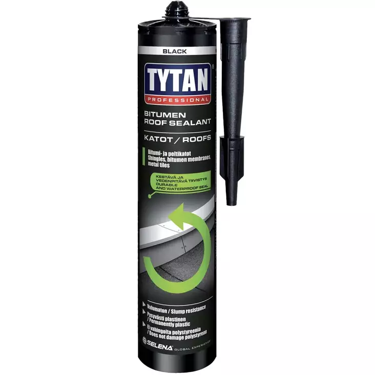Tytan bitumikitti 310 ml patruuna - Erikoismassat - 5902120160983 - 2