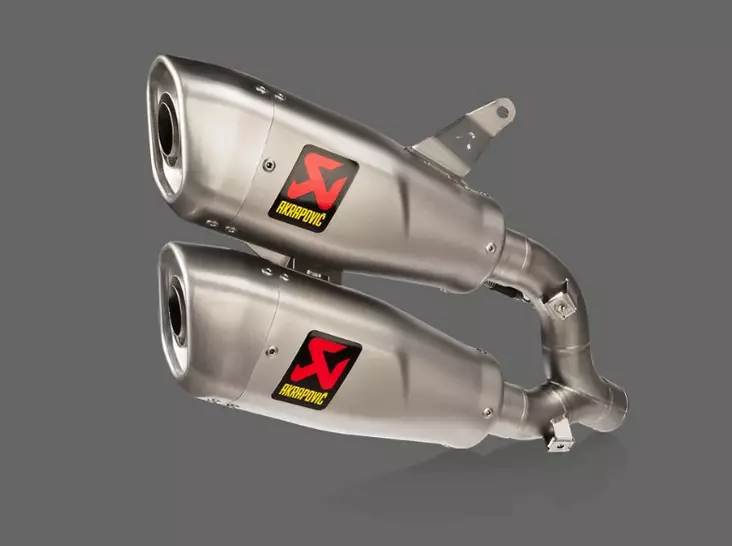 Vaimennin Akrapovic Slip-On Monster 21- - Moottoripyörän äänenvaimentimet - 3831126410223 - 2