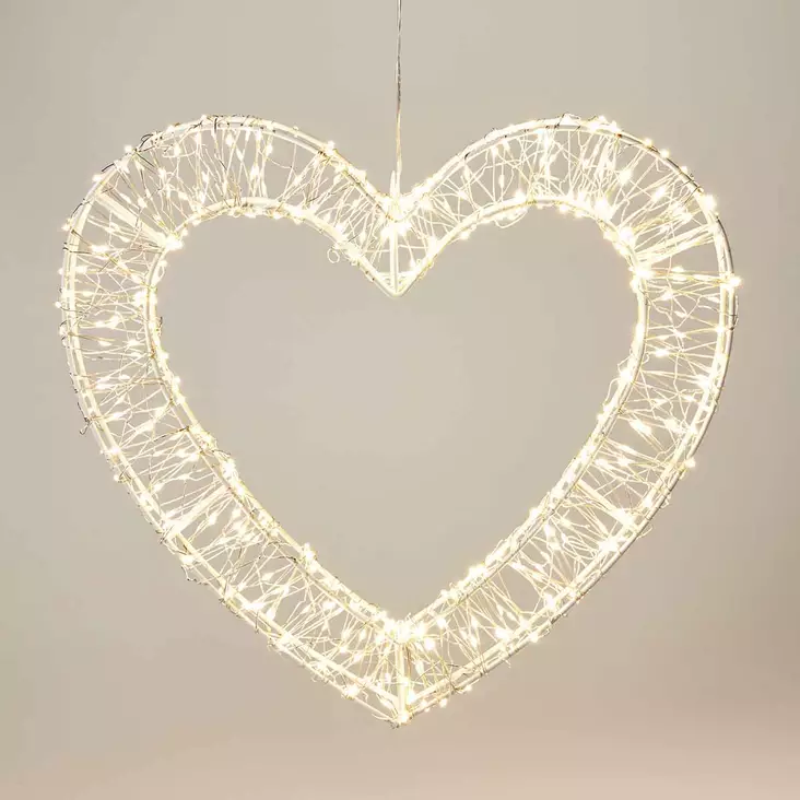 Led valokoriste sydän - Valokoristeet - 8721461013553 - 1