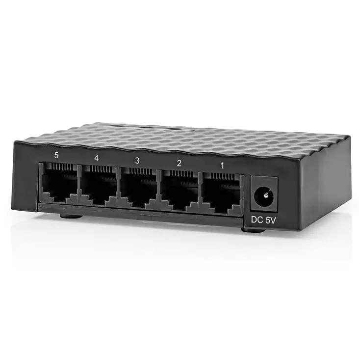 Verkkokytkin 5 port gigabit - Liittimet, adapterit ja telakointiasemat - 5412810417353 - 1