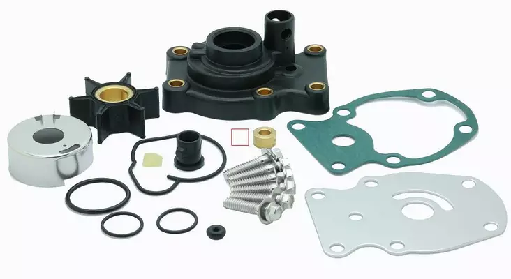 Vesipumpun korjaussarja Johnson/Evinrude 20-35HV - Veneen vesipumpun korjaussarjat - 6438131047443 - 2