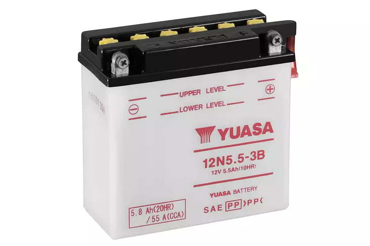 Yuasa akku 12N5.5-3B (cp) - Pienkoneakut 5-10Ah - 5050694031373 - 2