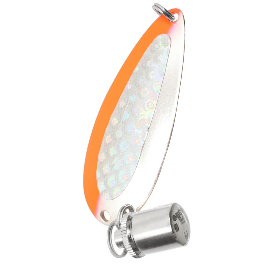 Pystypilkki Raid 60mm Blink hopea Rautupilkki vilkkuvalla valolla Tuontitukku.fi verkkokauppa