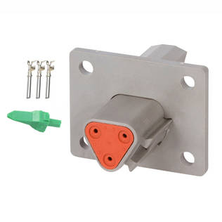 Deutsch liitin 3p uros - Autosähköliittimet - 6438471280784 - 1