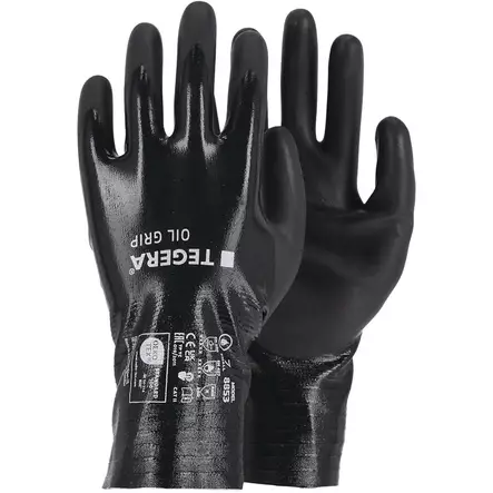 Tegera oil grip 8853r vedenpitävät hanskat - Asentajankäsineet - 7340118489354 - 1