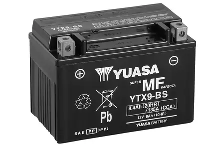 Akku Yuasa YTX9(WC) 8Ah 135A - Pienkoneakut 5-10Ah - 5050694063084 - 2