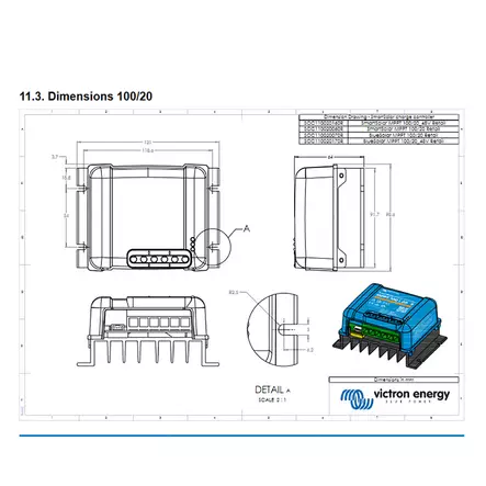 Aurinkopaneelisäädin SmartSolar - Aurinkopaneelin lataussäätimet - 8719076040934 - 2