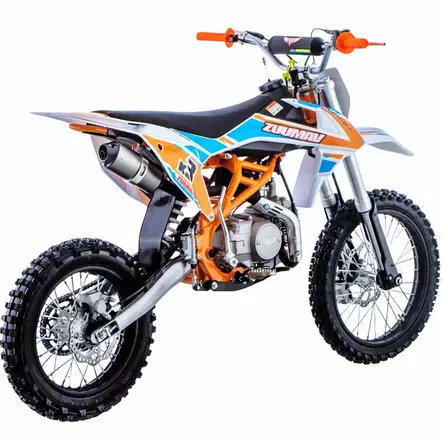 125cc zuumav paras crossipyörä kuvattuna takaviistosta - Crossit ja mopot - 6438471013344 - 1