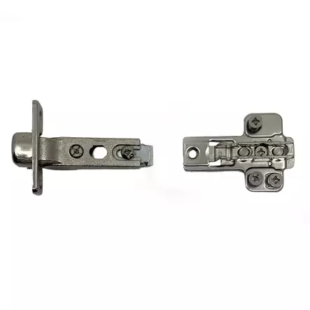 Kalustesarana 4mm aluslevyllä - Caravan ovet, ikkunat ja luukut - 9003012422144 - 1