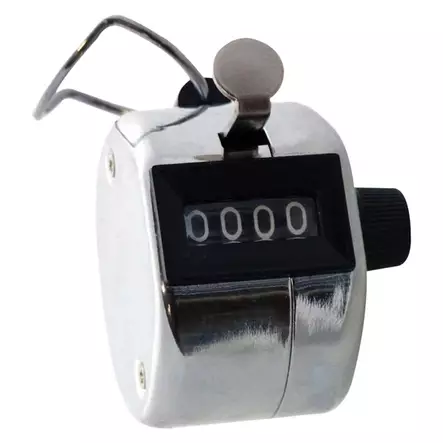 Kappalelaskin teräs 5x4cm henkilölaskuri - Metsurin käsityökalut - 6419773765674 - 1