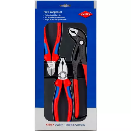 Knipex sarja 3 os - Putkipihdit ja pulttisakset - 4003773073994 - 2